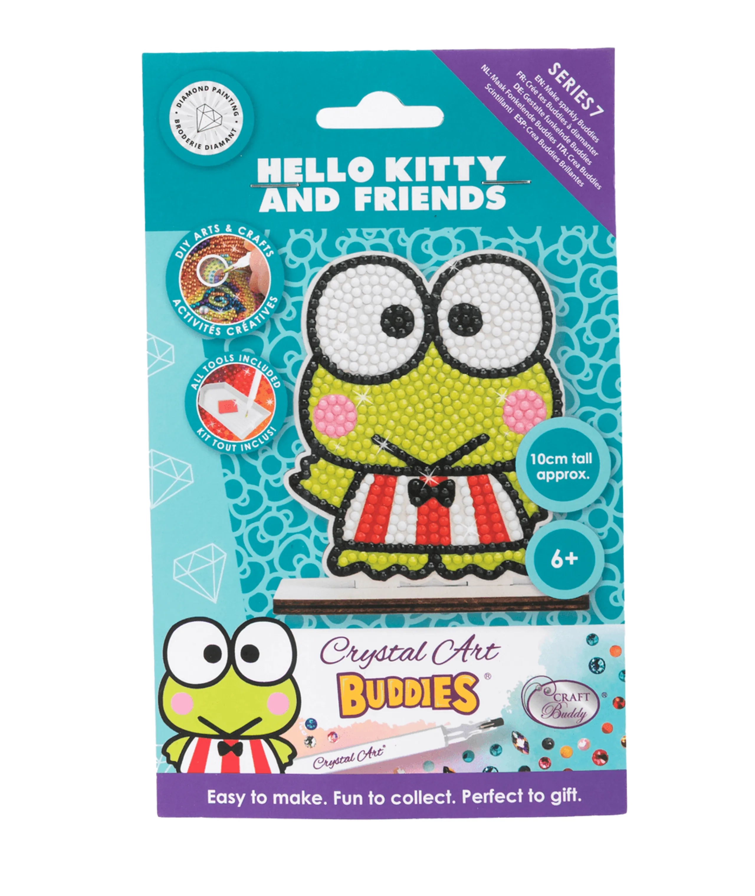 CRAFT Buddy Kero Kero Keroppi Crystal Art Buddy - 6+ years