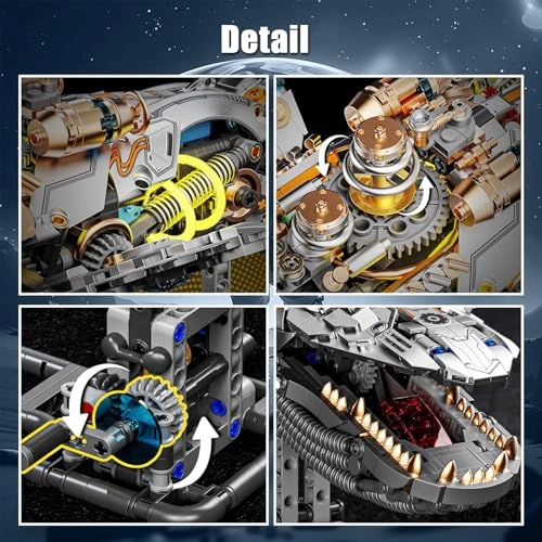 Mechanical Eagle (YC483) - Light Rotating