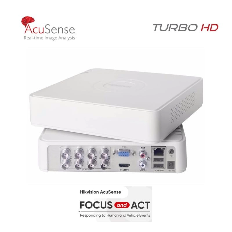 8 Channel DVR + 2MP Dual Light Dome Camera + 2MP Dual Light Bullet Camera - 2 TB