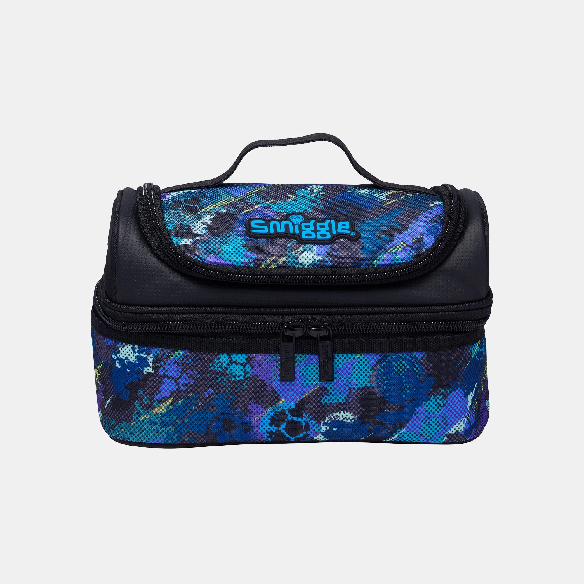 Smiggle Trailblazer Double Decker Lunchbox - Insulated BPA free
