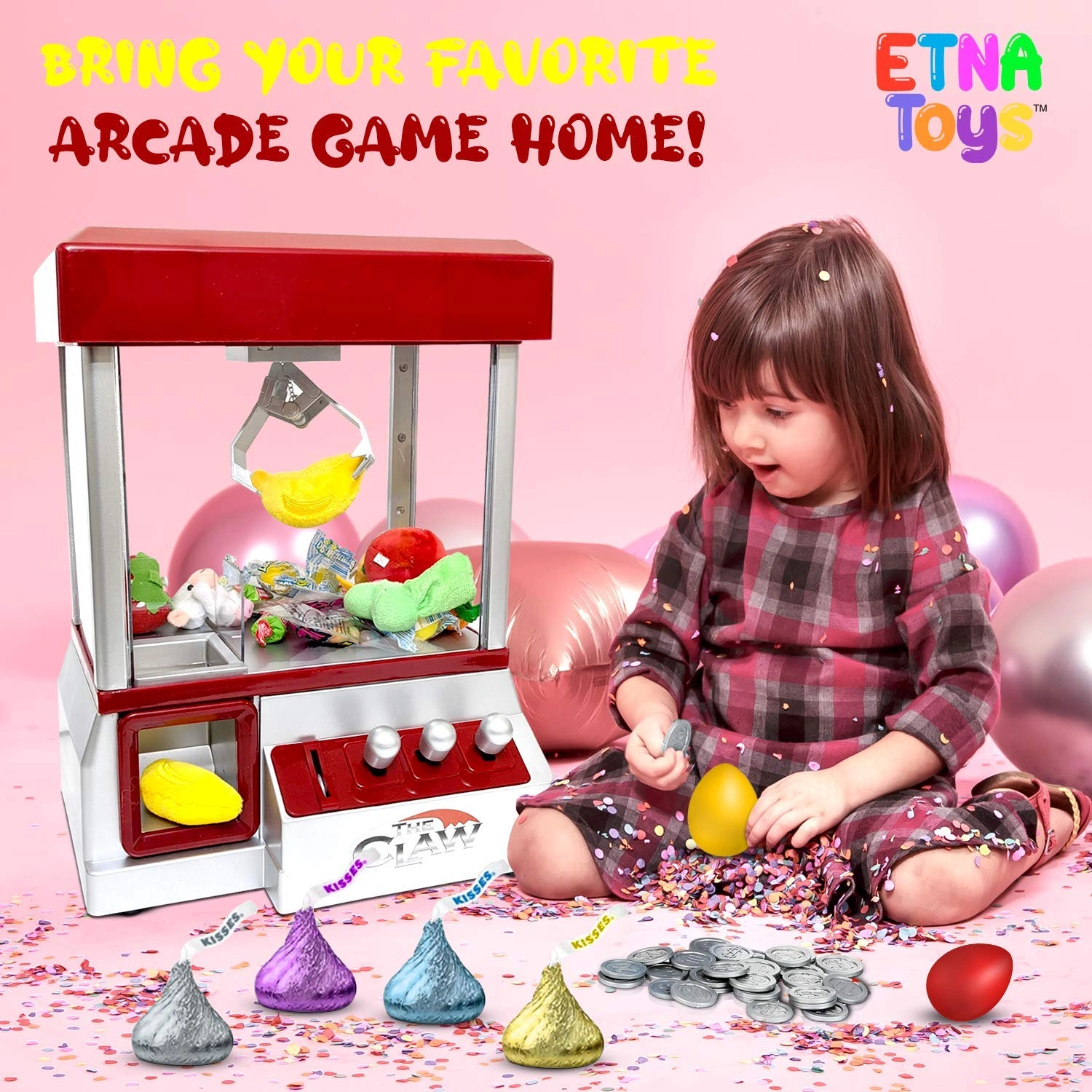 etna products Arcade Claw Machine Music - 6 years+