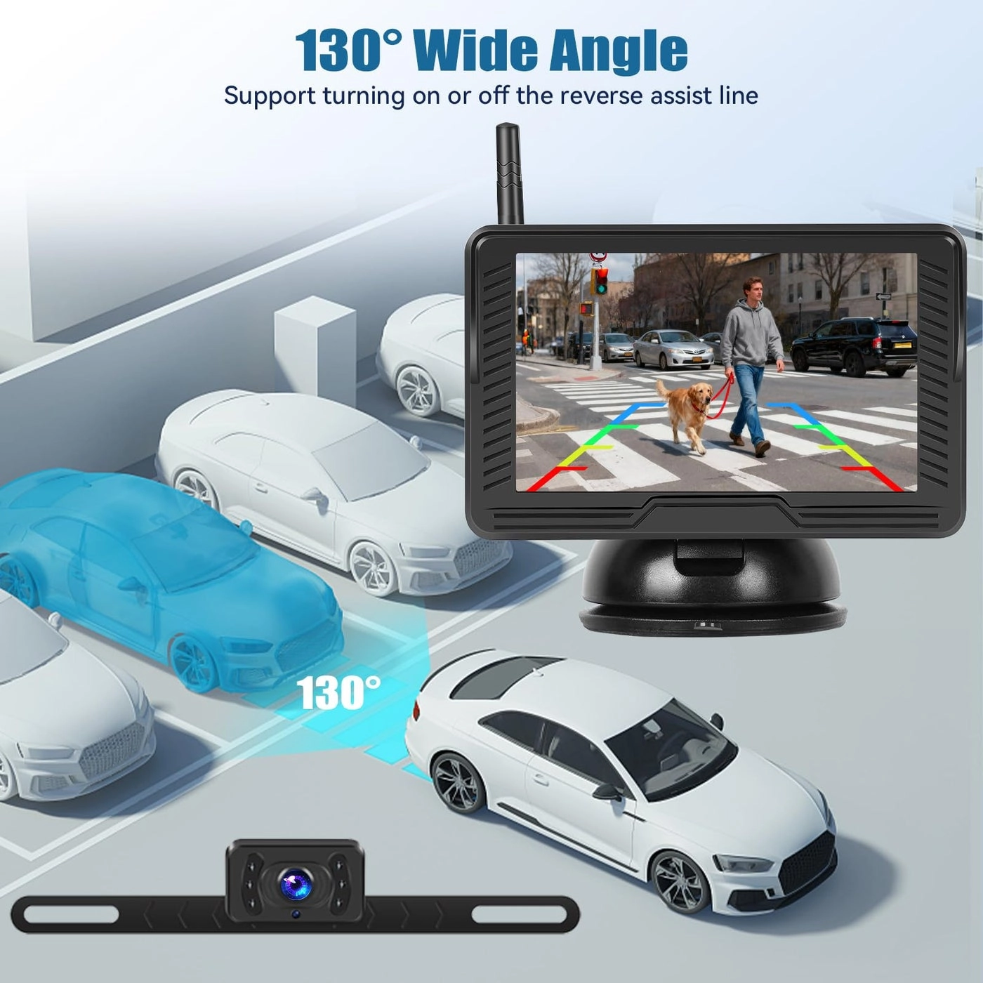 Wireless Reversing Camera Set - Night Vision Wireless