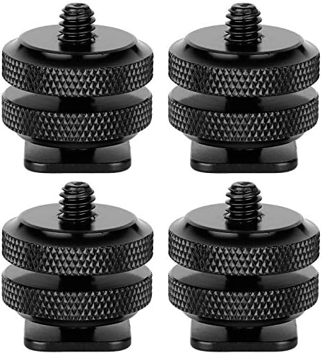 ChromLives Hot Shoe Mount - 1/4-20 4 Pack