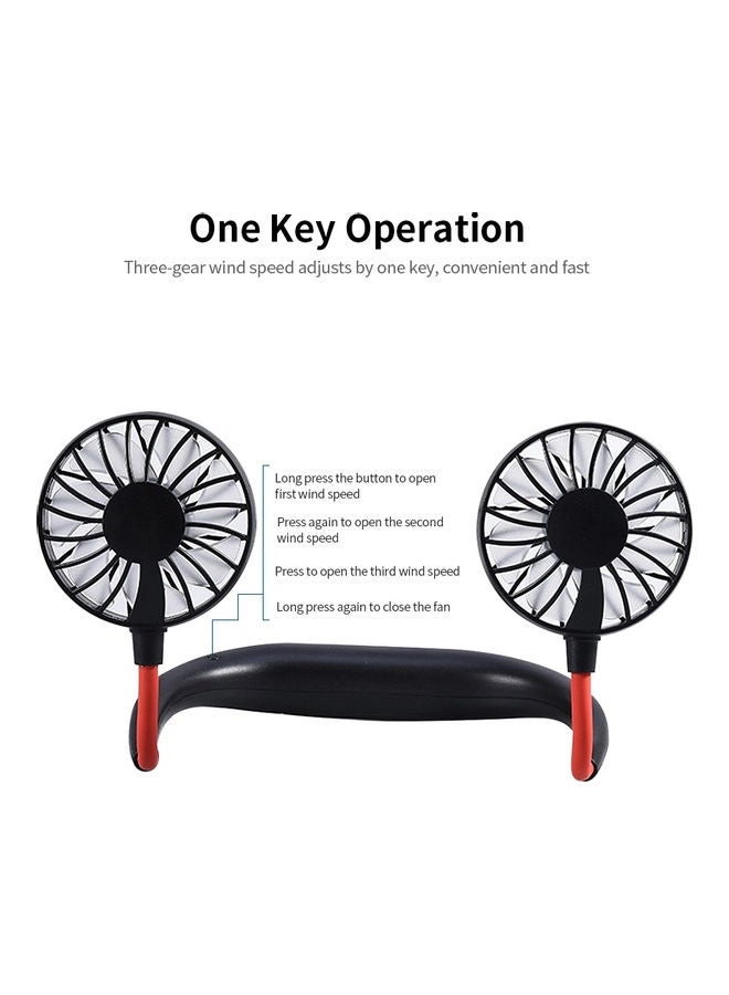 Personal Handheld Fan - Instant Cooling Rechargeable 3 Speed
