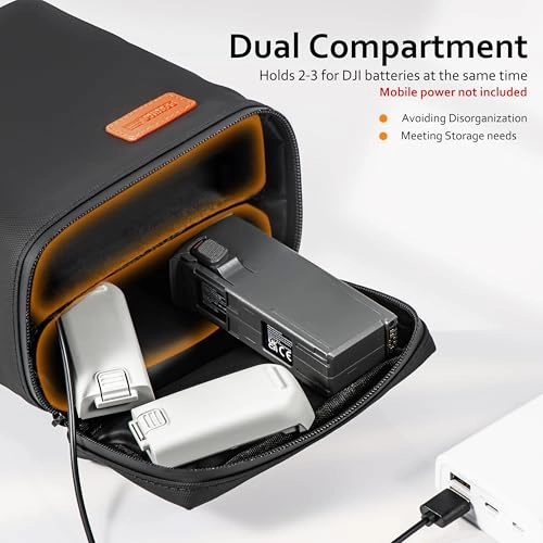 Lipo Batter Bag - Heating Dual Compartment