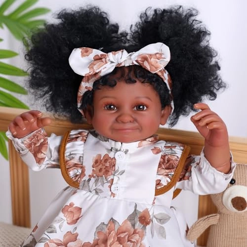 Bemi Reborn Baby Doll - 20 Inch Soft Cloth Body Ages 3+