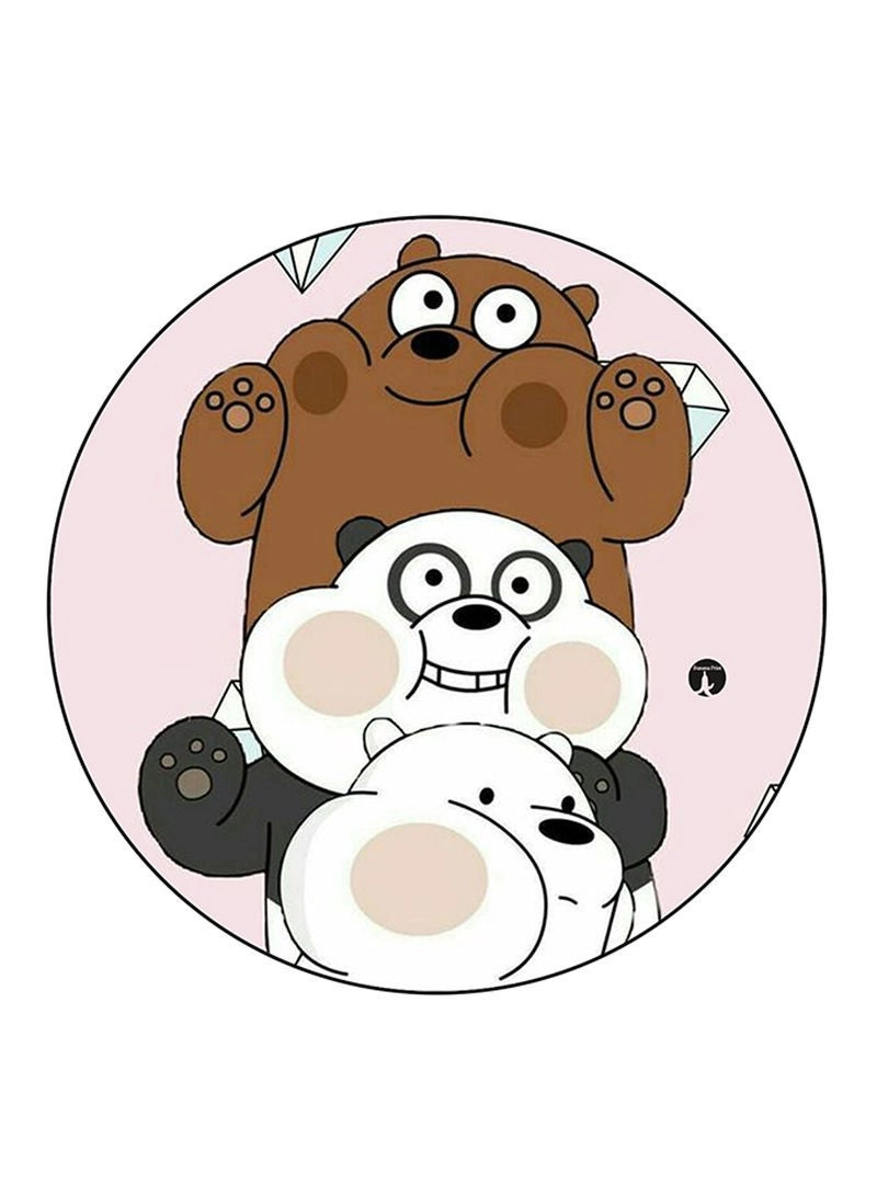 We Bare Bears Printed Mouse Pad