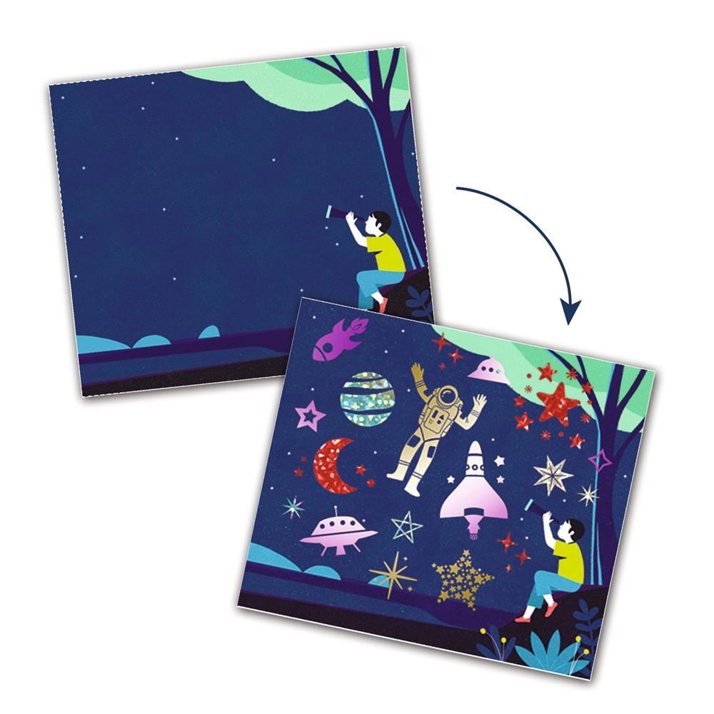 Artistic Patch Craft Kit - Cosmos 12 pieces