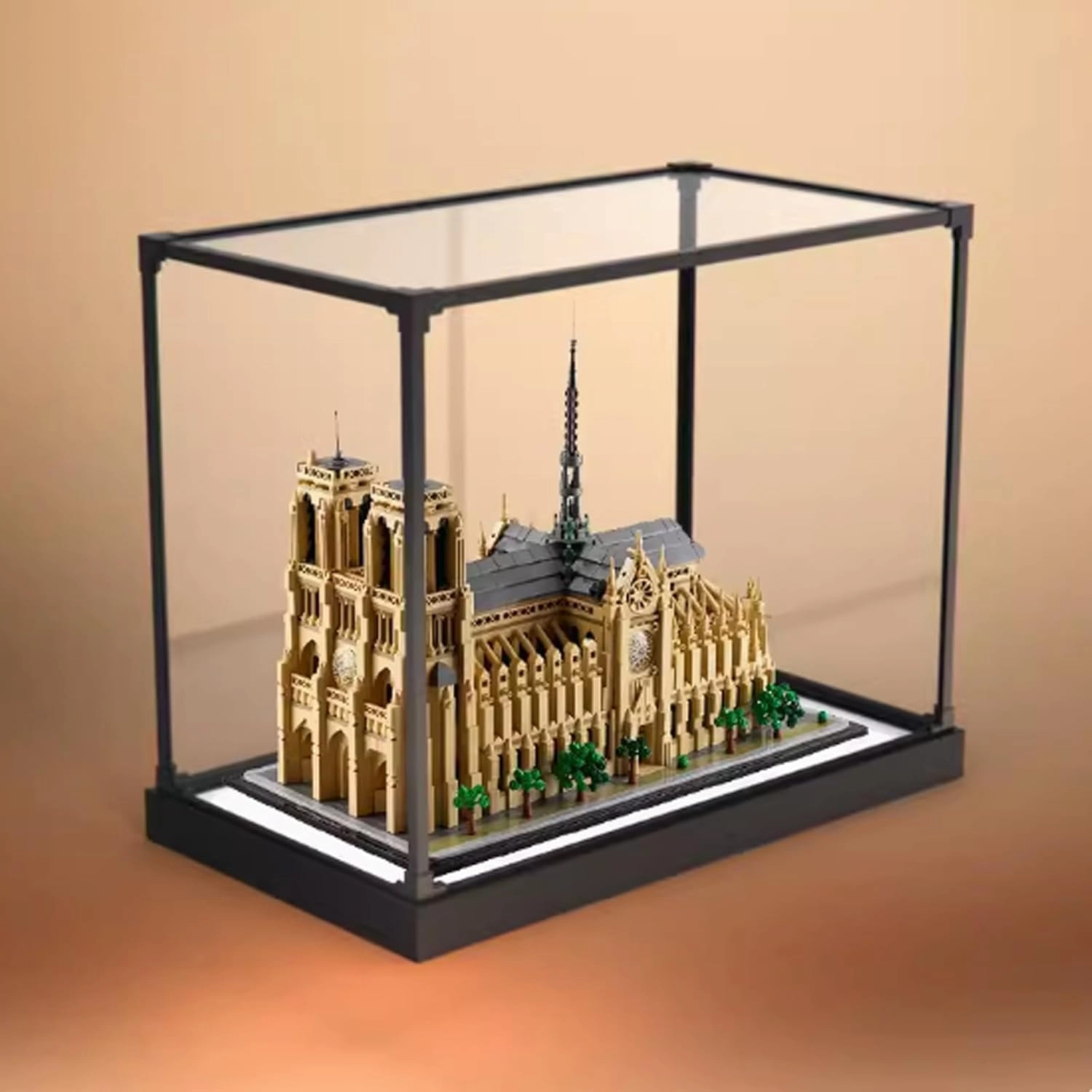 OYTOCLKU Acrylic Display Box - 45 x 25 x 35 cm Transparent