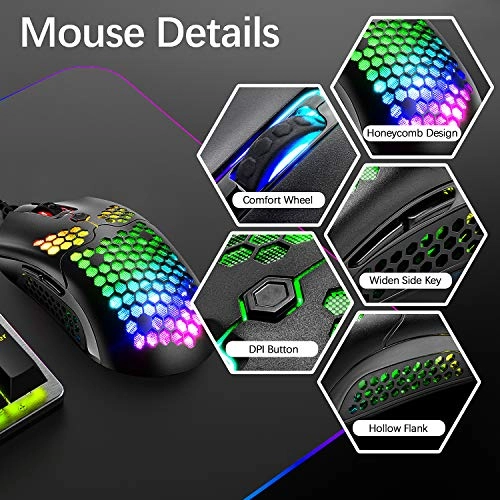 Luminous Charging Mouse - Wireless