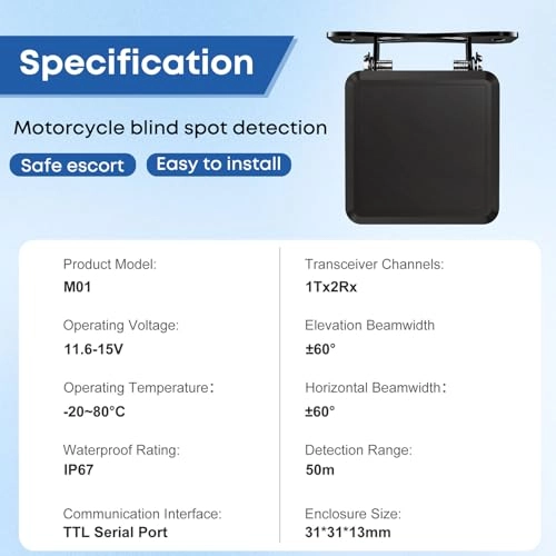 Blind Spot Detection System - 120°