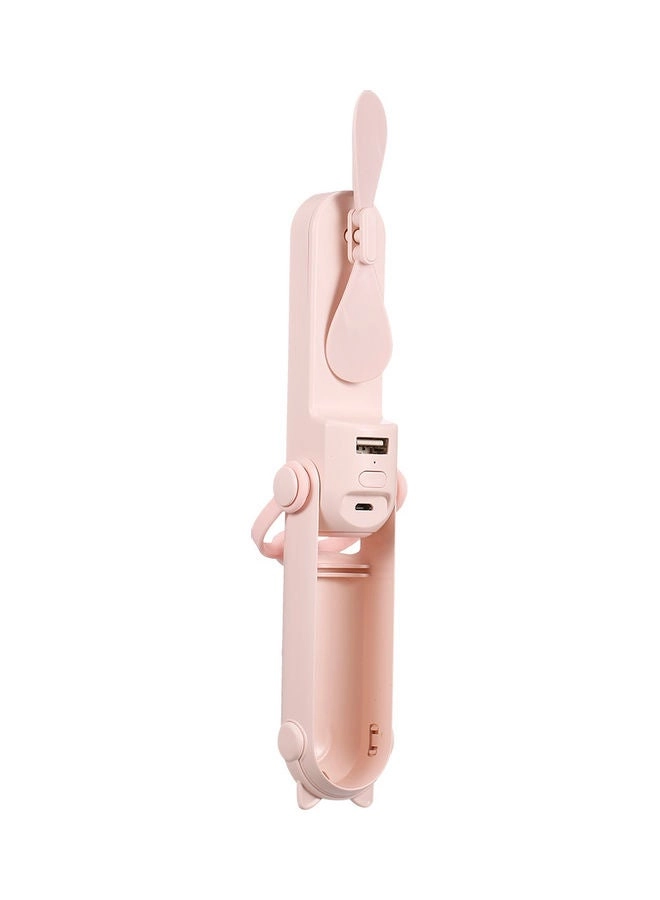 NIBEMINENT Portable Foldable Handheld Mini Fan - 3-In-1 White