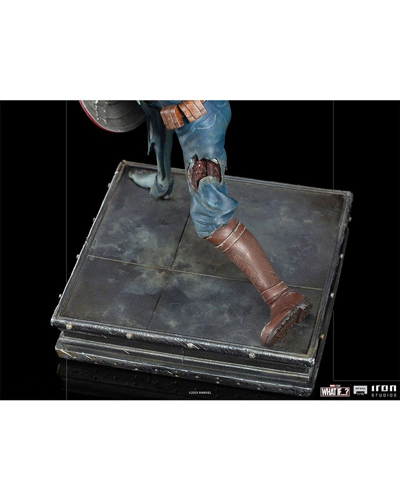 Captain America - Marvel - What if Captain America Zombie Art - 1/10 Scale Statue