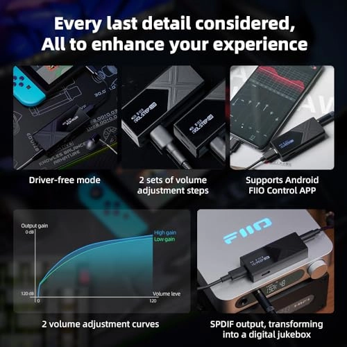 KA17 - Portable DAC Balanced Headphone Amplifier