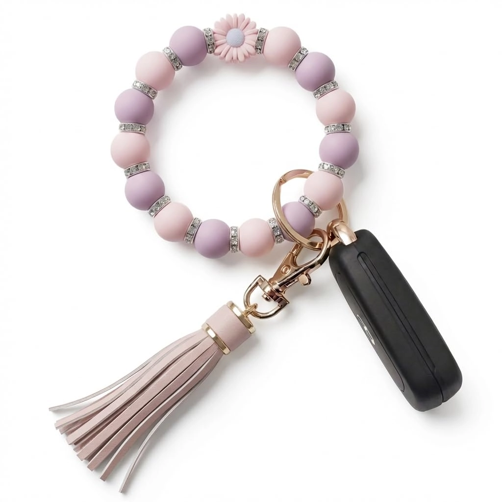 Key Ring Bracelet - Car