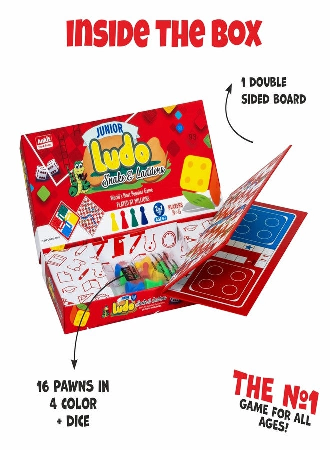 Ludo + Snake and Ladder Junior