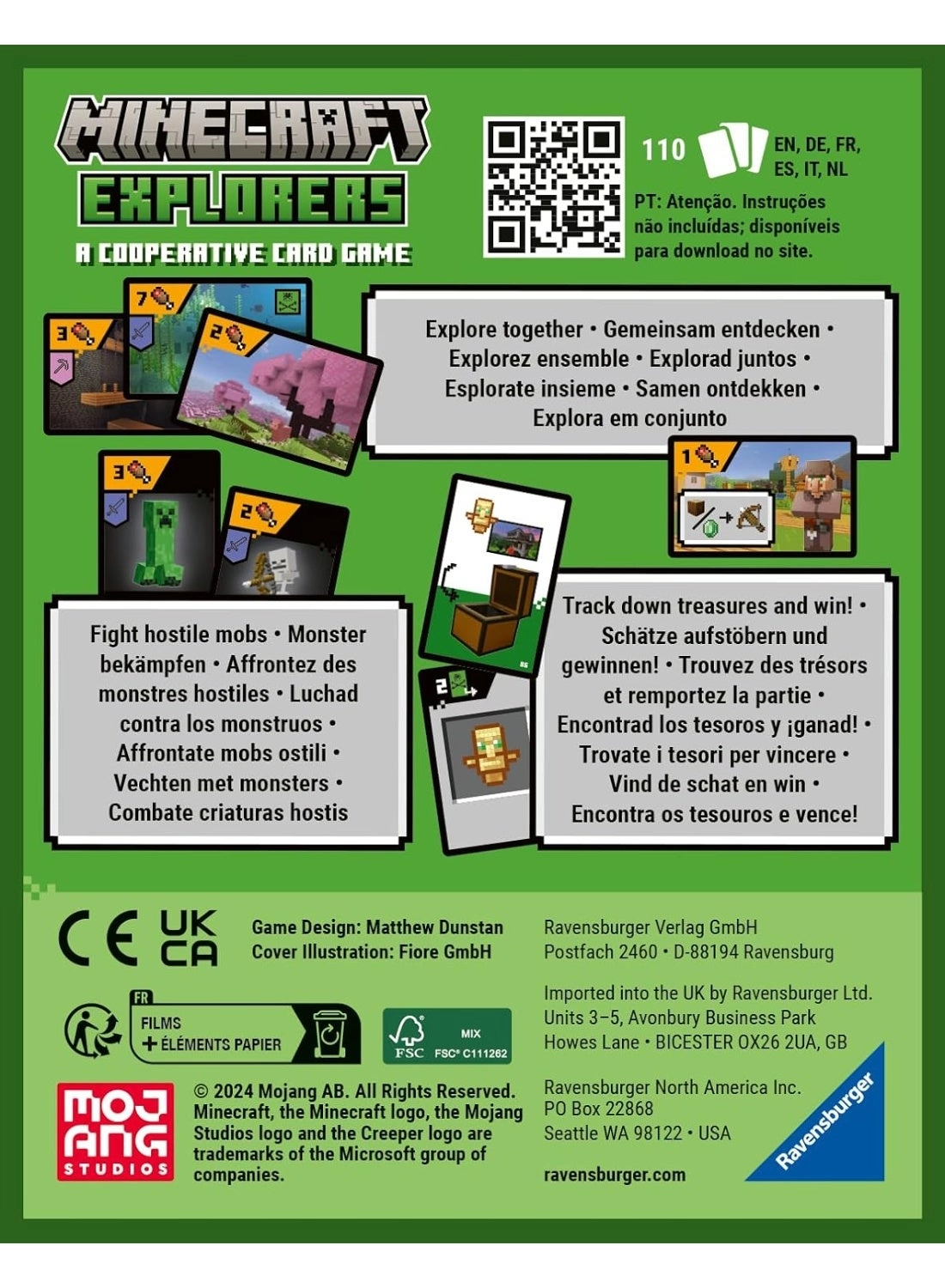 Minecraft Explorers - Cooperative Card Game