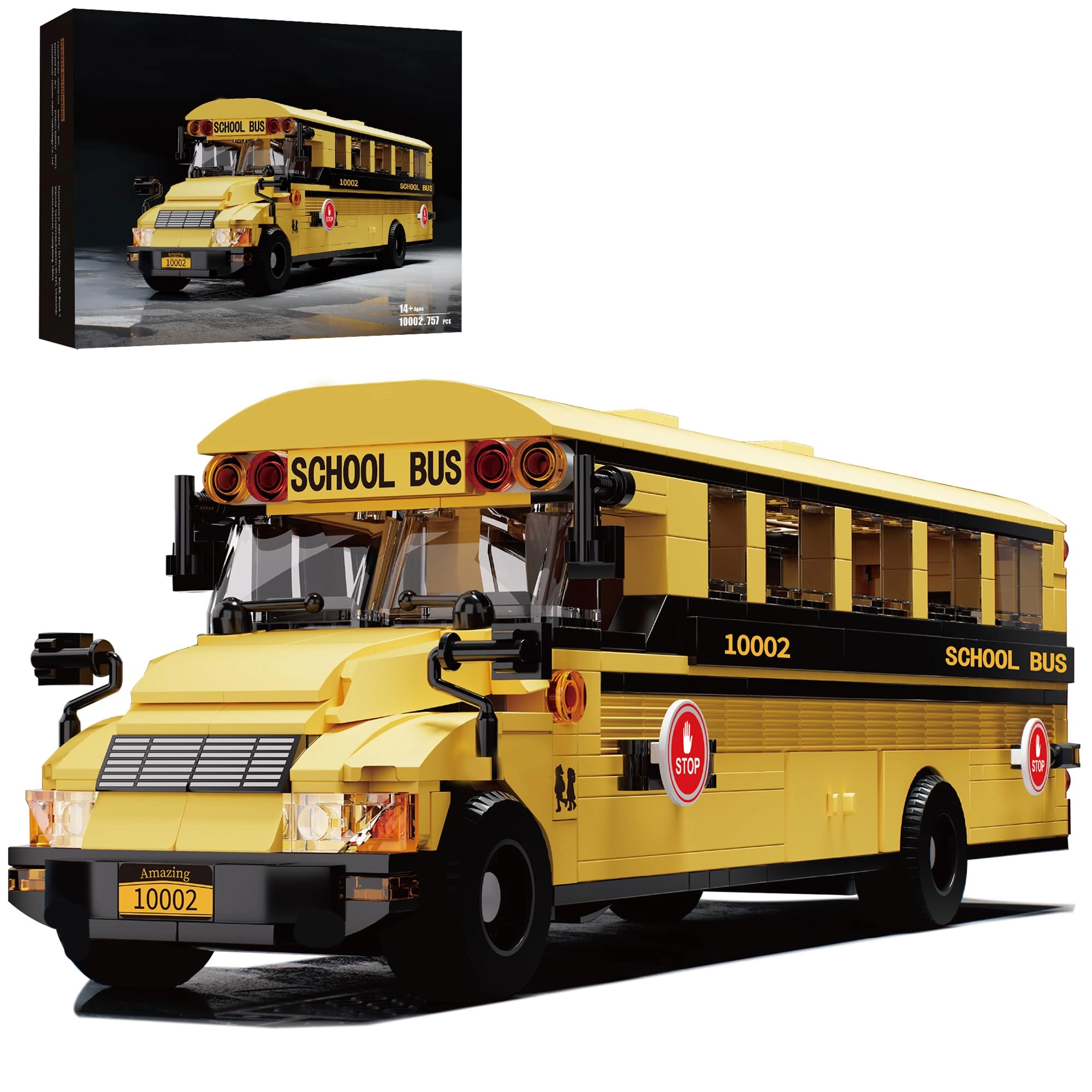 Mavo brix School Bus Building Set (HK01-0098-10002)