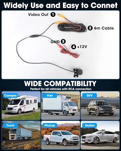 Rear View Camera - Wired