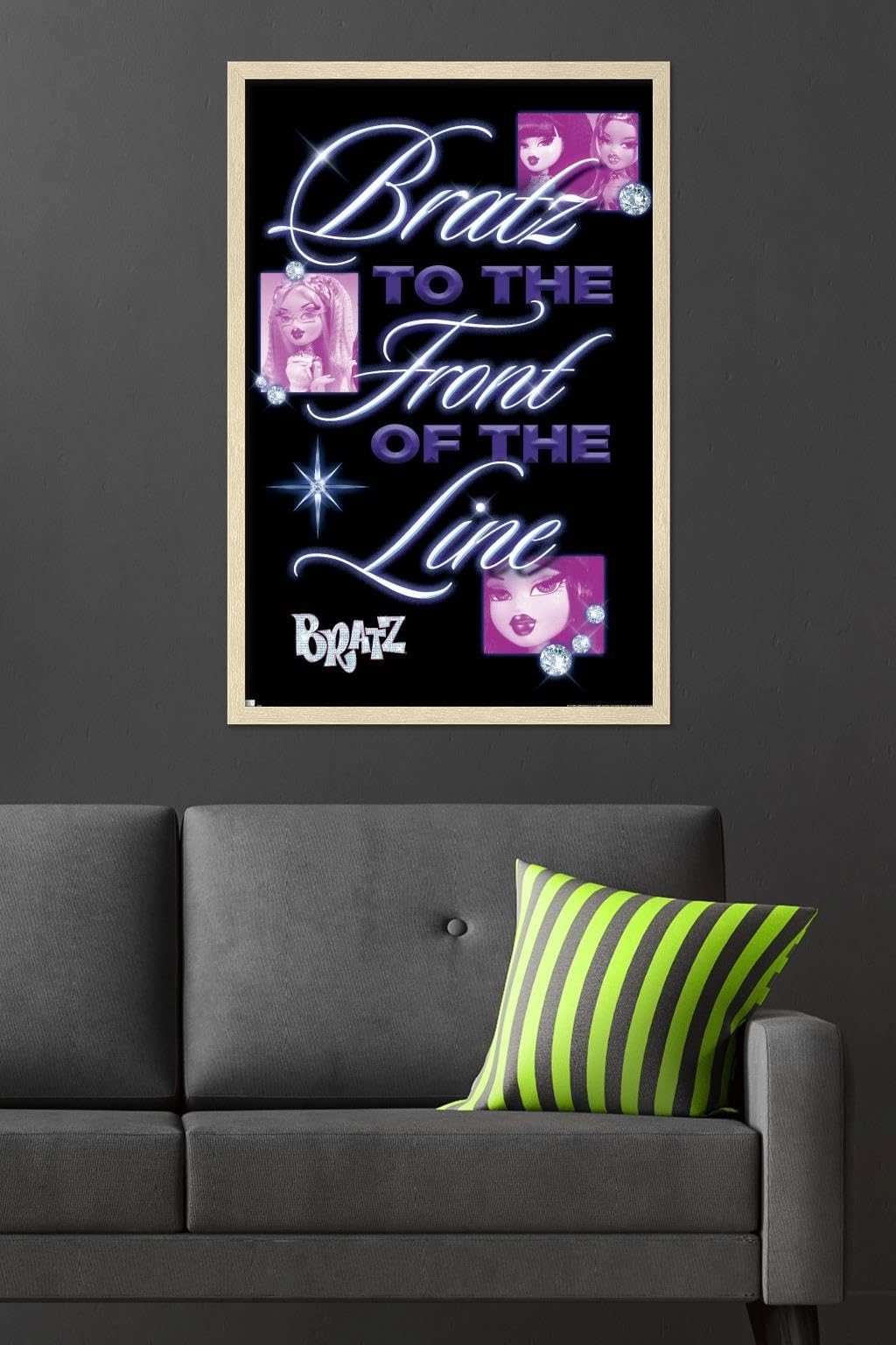 Bratz: Girls Nite Out - Front Of The Line Wall Poster - Paper 34"L x 22.4"W