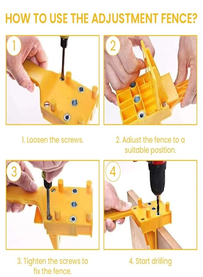 Hole Drilling Locator Tool - 8Pcs Set