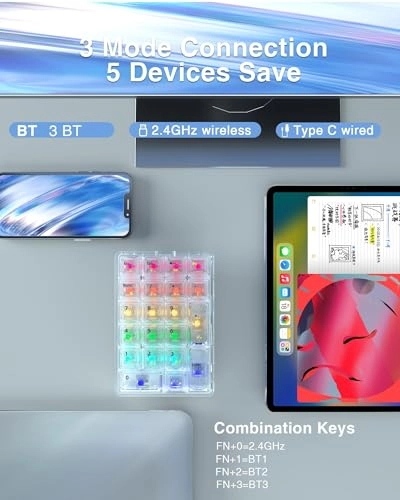 K21 - RGB Tri-Mode 21 Keys