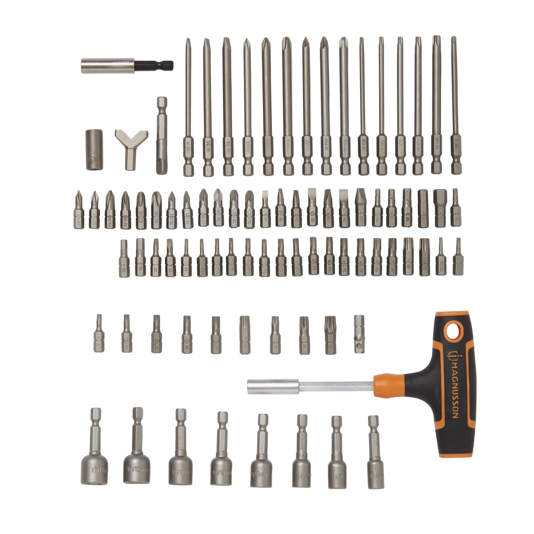 MAGNUSSON SCS38 Slotted and Phillips Screwdriver Set (85 Pcs)