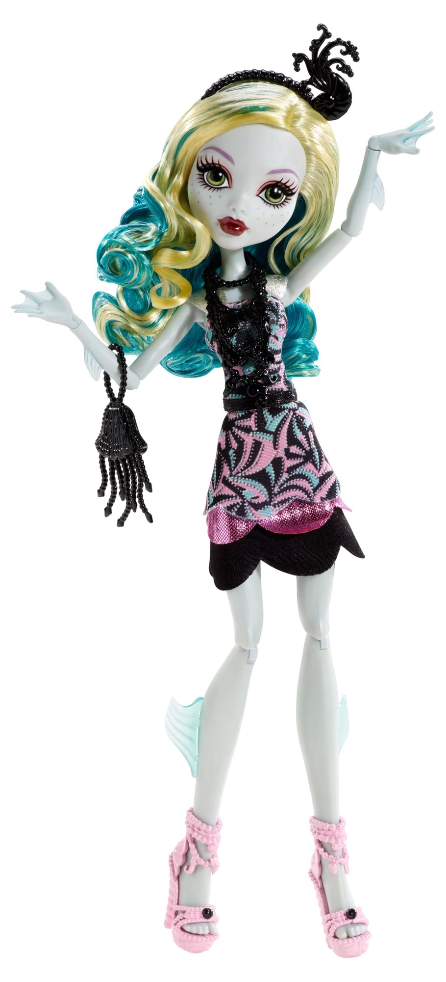 Mattel Lagoona Blue Doll - Frights, Camera, Action Black Carpet