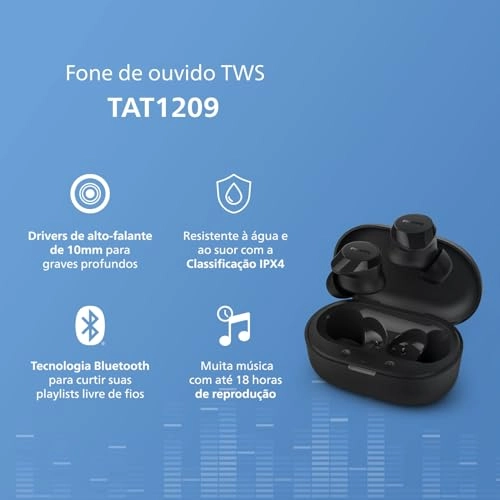 TAT1209BK Wireless Earbud