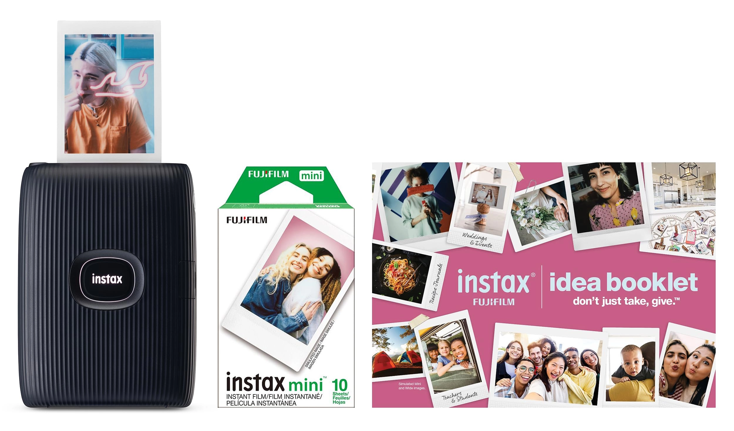 Fujifilm Instax Mini Link 2 + Instax Mini film - 1 - 10pk