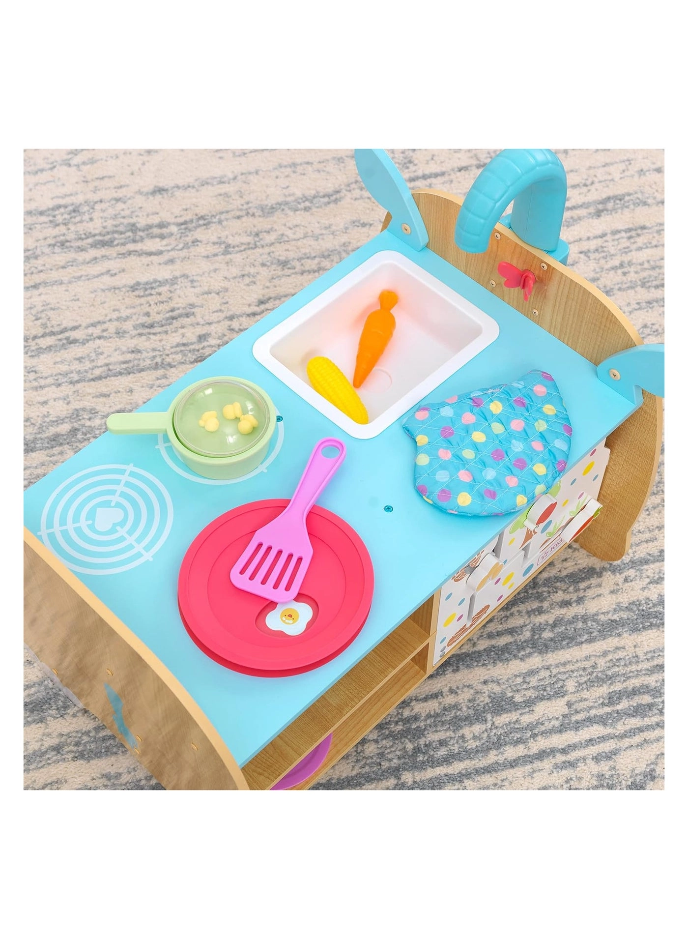 Chef Foody Friends Play Kitchen - 30+ pcs