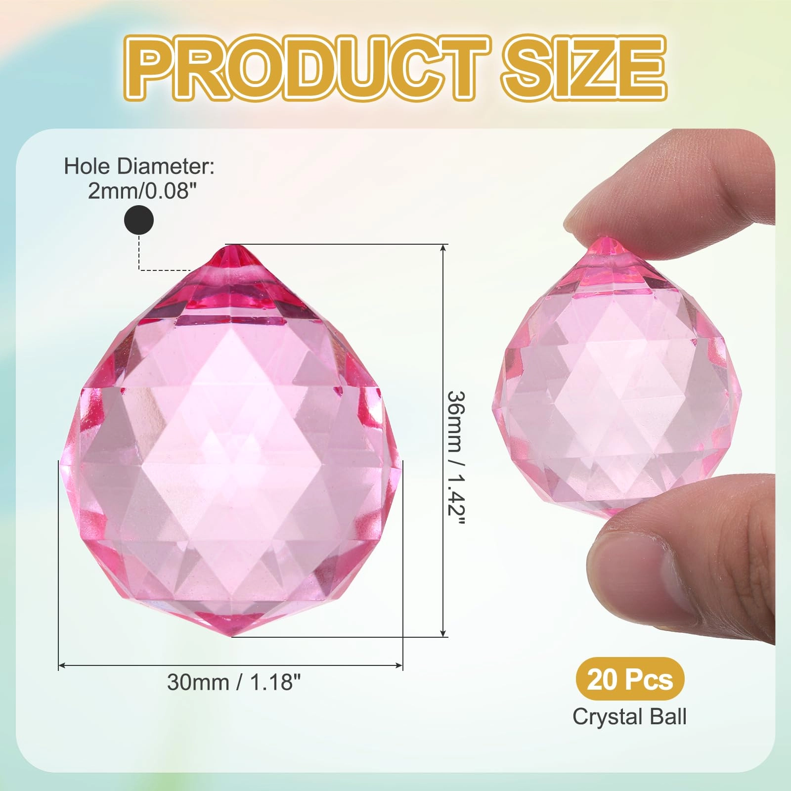 Crystal Ball Prism - K9 Crystal
