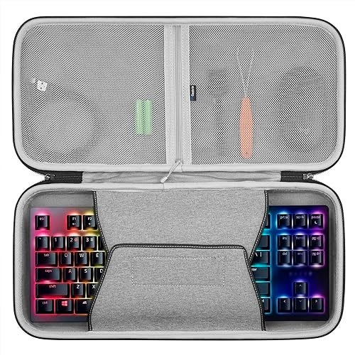 GEEKRIA Tenkeyless TKL Keyboard Hard Shell Travel Case