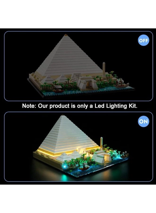 Led Light Kit for LEGO 21058 Great Pyramid of Giza