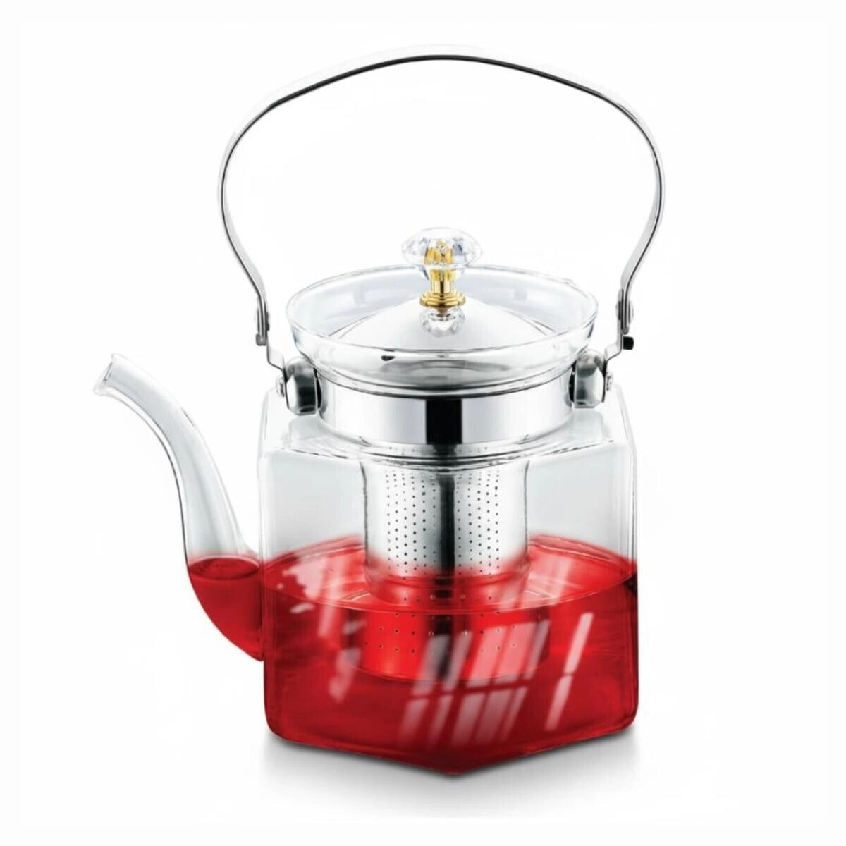 Glass Teapot - borosilicate 1100ml