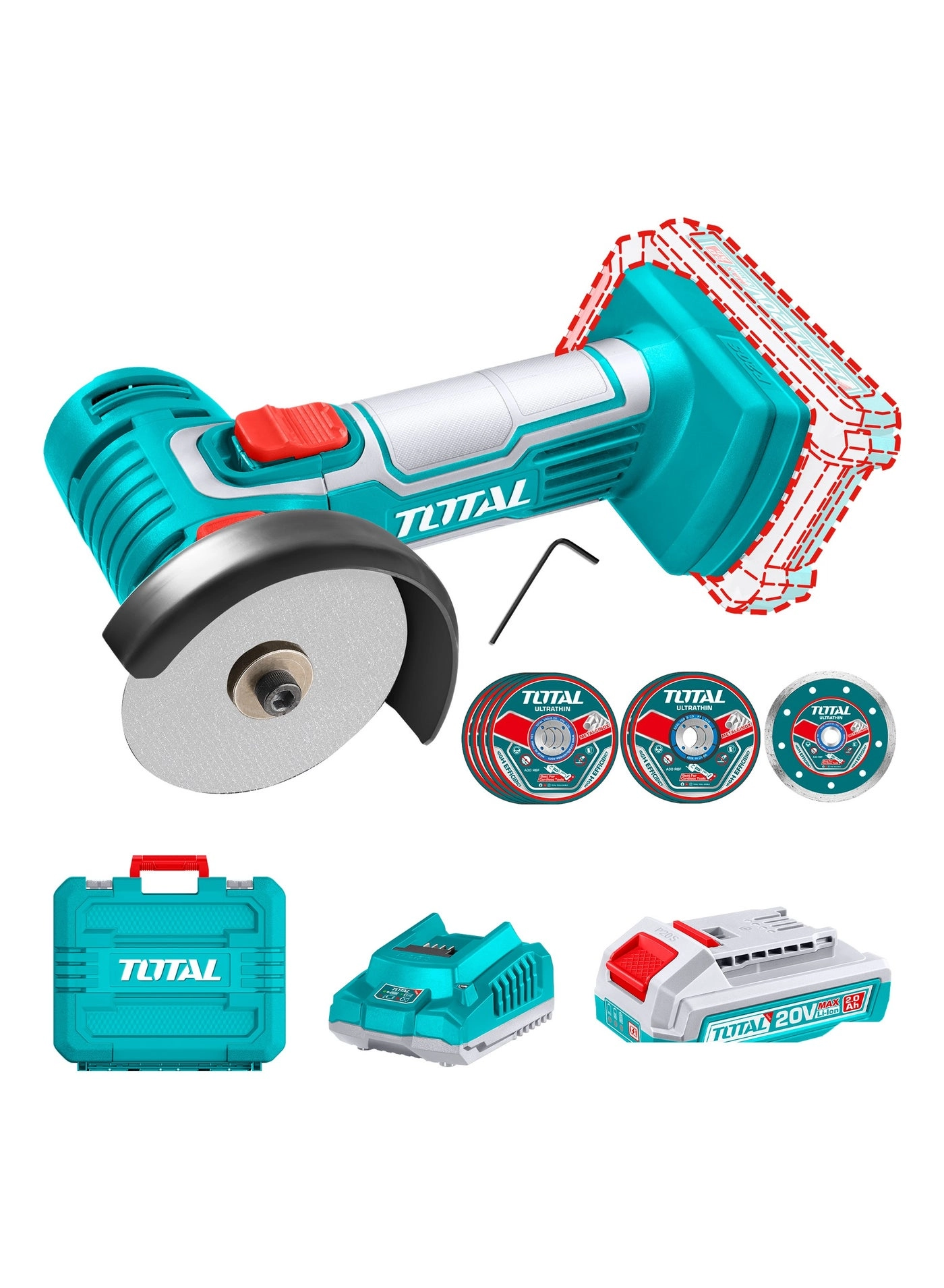 Total Mini Cut-off Tool - 76mm