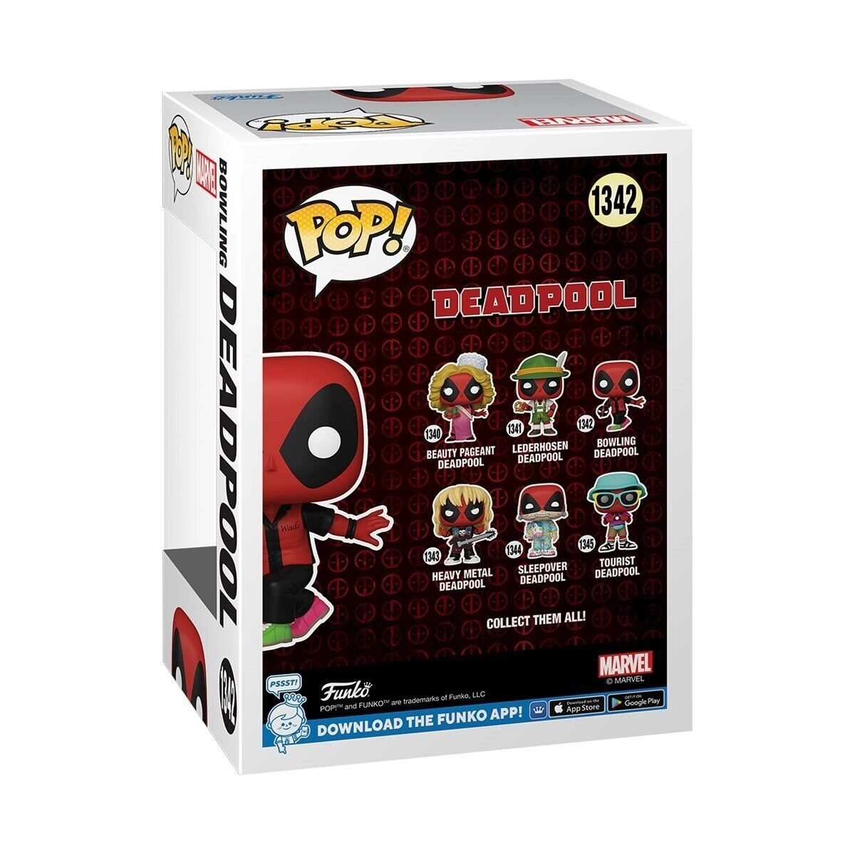 Deadpool - Marvel Pop! Bowling Vinyl Figures