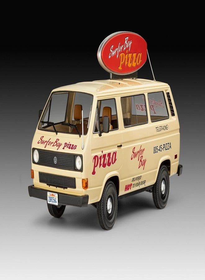 Stranger Things VW T3 Surfer Boy Pizza Van Model Kit (14559) - 1:25