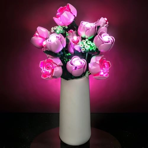 Light kit for LEGO 10374 Bouquet of Pink Roses