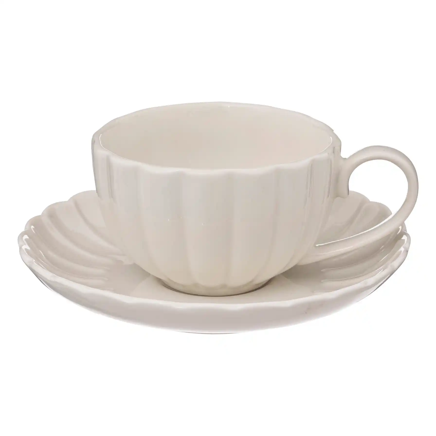 Sagem Romy Porcelain Cup & Saucer - 220 ml