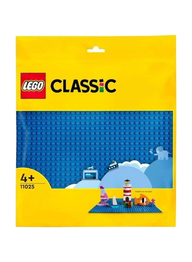 Classic Blue Baseplate (11025) - 32x32-stud