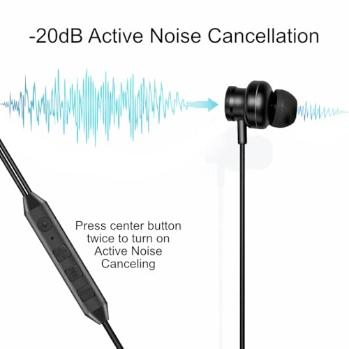 Active Noise Canceling Wired Earbud