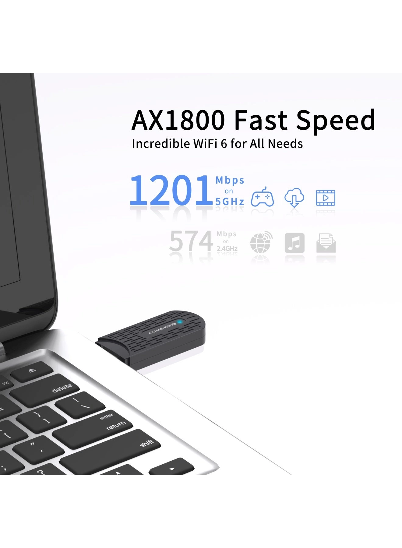 AE501360 - 5GHz/2.4GHz USB Wireless
