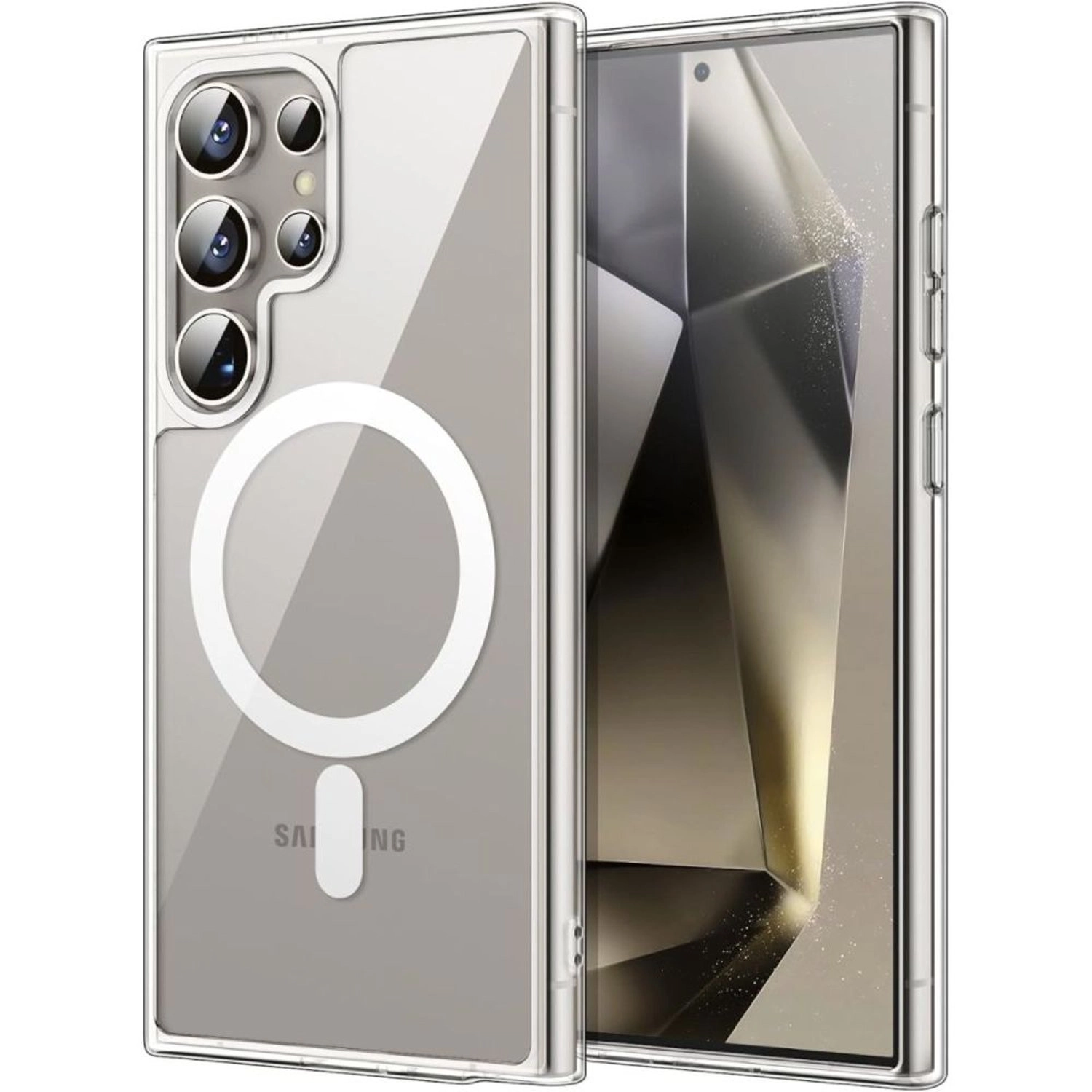 Fitit Clear MagSafe Case for Galaxy S24 Ultra