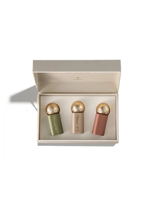 IBRAQ Jareed - Eau de Parfum 6ml + Nawa - Eau de Parfum 6ml + Athaq - Eau de Parfum 6ml