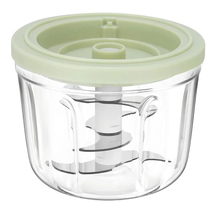 Mini Electric Food Chopper - 400ml Rechargeable USB-C