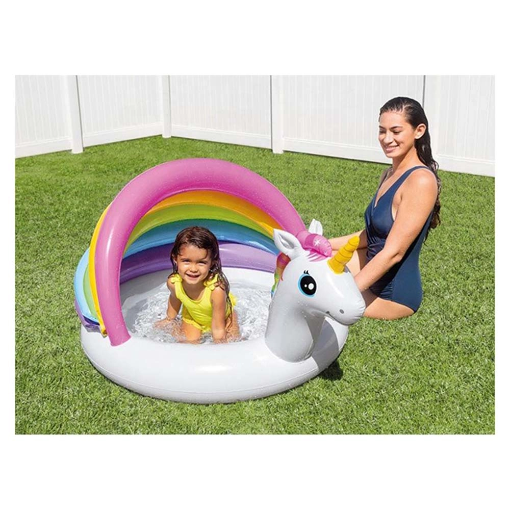 Inflatable Unicorn Pool - Diving & Swimming Pool Toys 45L