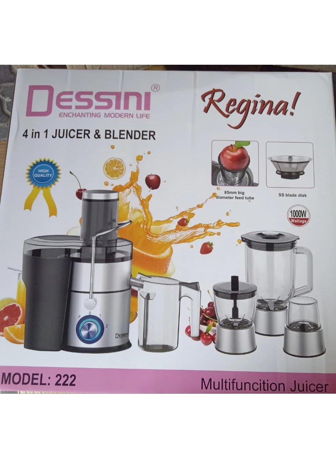 4in1juicer&blender222 - 1000W 2L