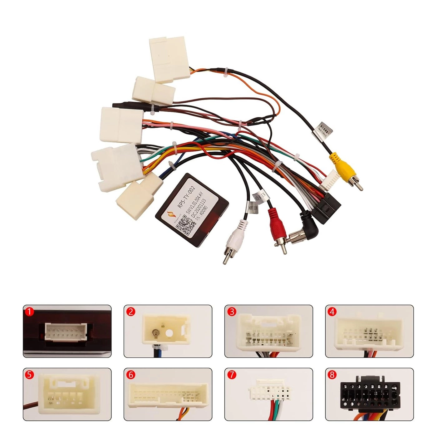 Car Stereo Wiring Harness
