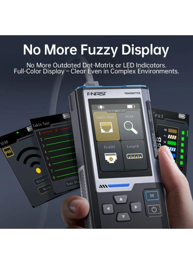 LPM-10A - Color Display PoE Test RJ45 Crimp